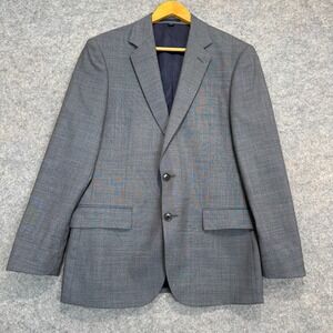 J Crew Ludlow Four Season Wool Blazer Jacket Mens 40 S Slim Fit Gray Coat